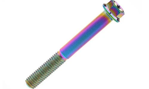 Titanium Hexagon Flange Screw